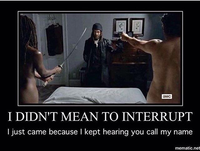 HellYeahTWD's tweet photo. "@lilAnnz: 😂 @GinaTWDFan @HellYeahTWD @FansTWD3 @TWDAMC_Family @Jore210 https://t.co/pW5vaZcPYt" I LOVE THIS!!