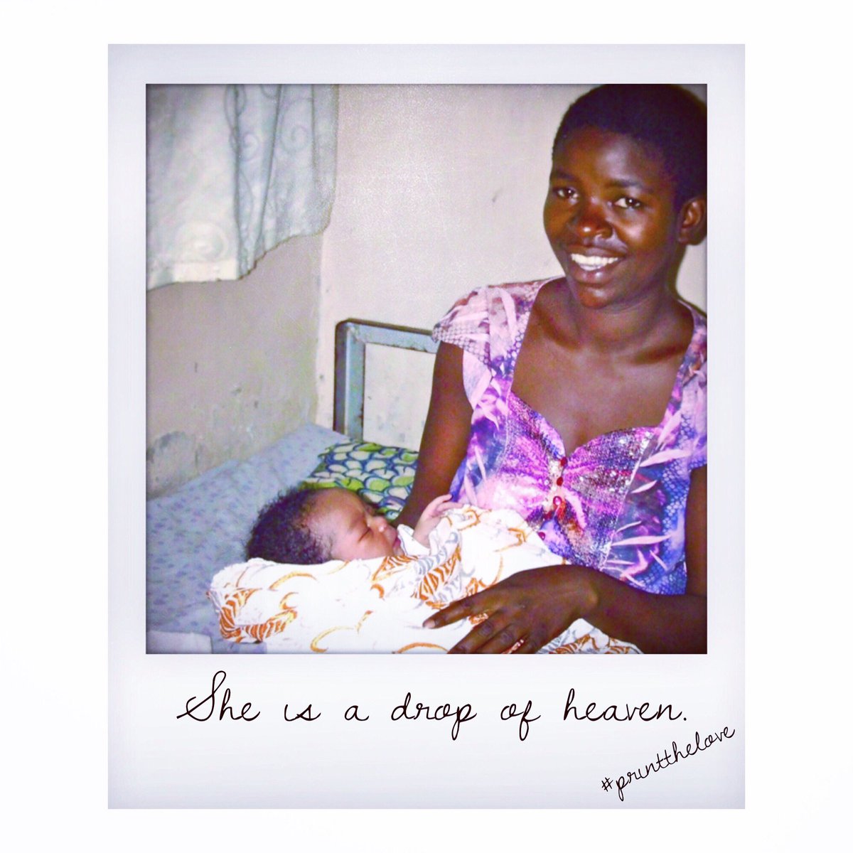 printthelove's tweet photo. We serve new mothers in maternity wards around the globe! #polaroid #randomactsofkindness #makingadifference https://t.co/EvcnLI8qNS