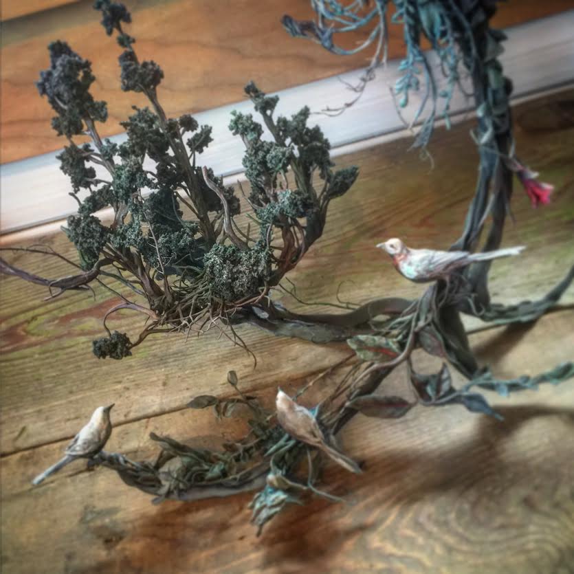 process shots from this week #art #sculptor #ellenjewett