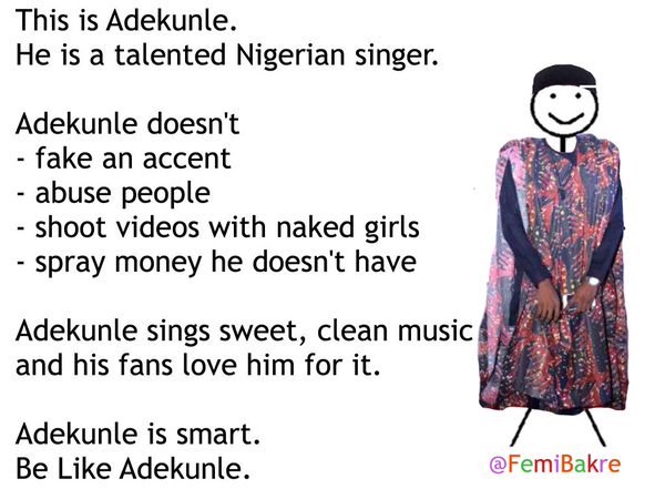 Dhee_coded's tweet photo. @adekunleGOLD keep doing your thing the right way https://t.co/q6tqPuQubt