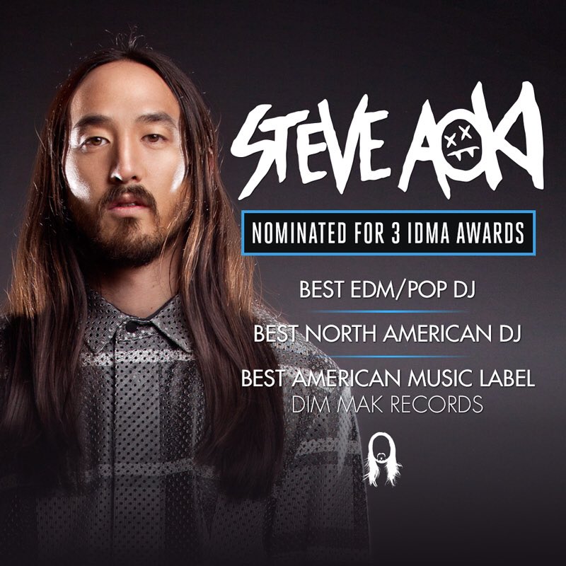 Honored to be nominated for 3 IDMA Awards!! 🙏❤️🙌 https://t.co/6MMxplZTXE