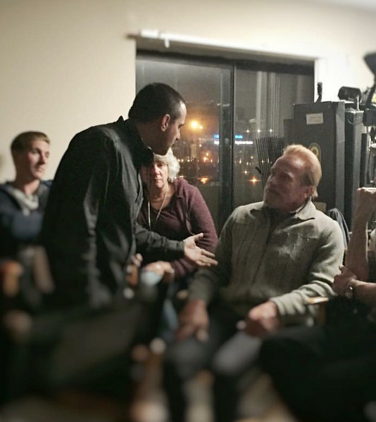 What's our release date goal here, <a href="/elliottlester88/">elliott lester</a>? 4th quarter of 2016?? Looks intense. <a href="/Schwarzenegger/">Arnold Schwarzenegger</a> #478movie