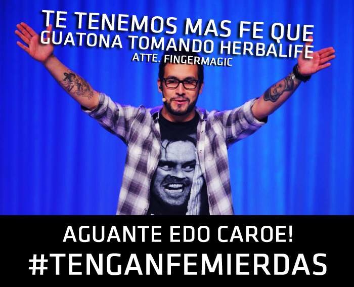 Fingermagic's tweet image. Aguante @EdoCaroemago hoy será una gran noche, cómetelos vivos, #TenganFeMierdas