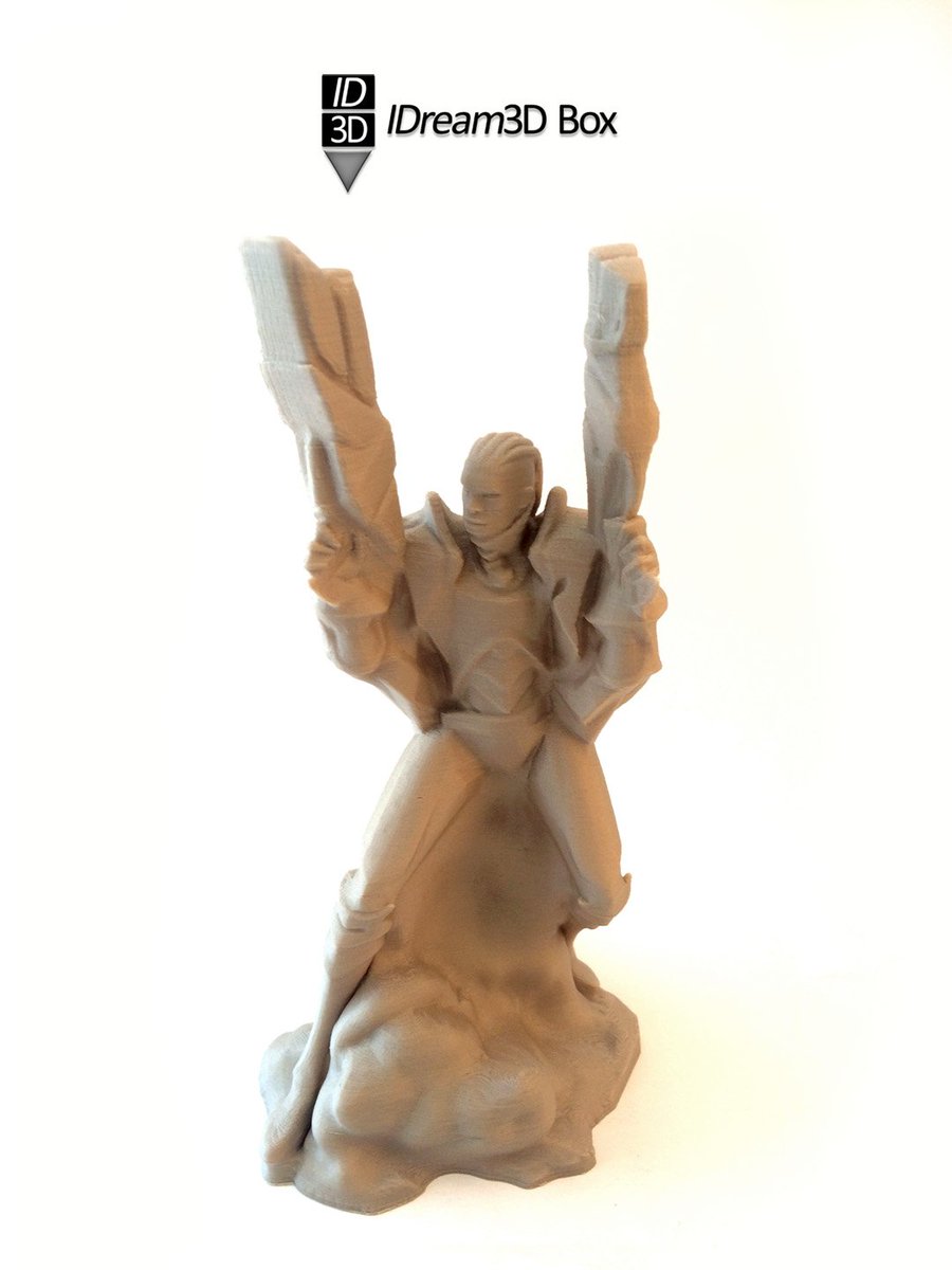 Sneak peak of an upcoming iDream3D Box item! Inspired by #Lucian from League of Legends! #leagueoflegends #woodfill