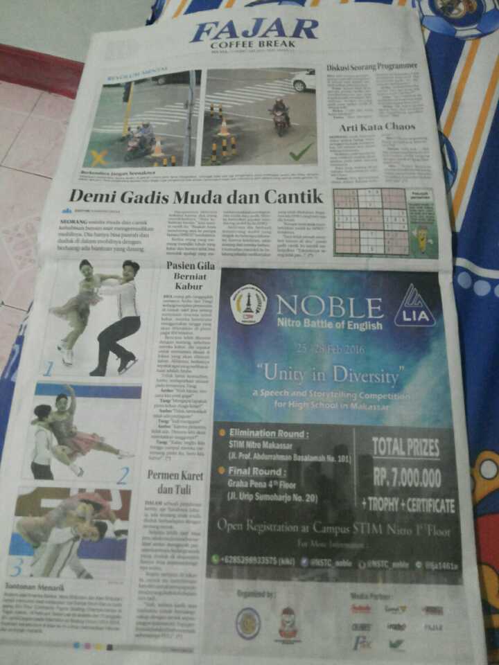 NSTC_Noble's tweet photo. Good morning guys! Ohh I'm very excited to see newspaper today for a reason like this hahahah 👇👇👇 https://t.co/SM9qVXvmdA