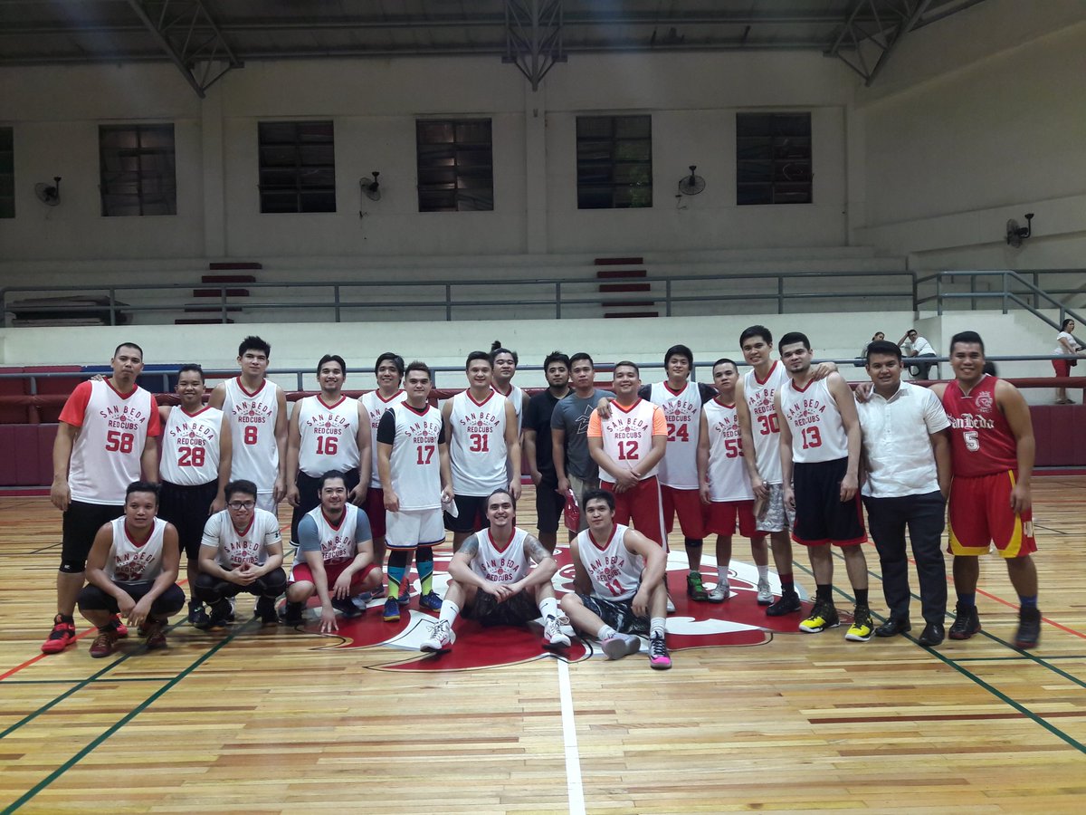6jamesmartinez's tweet photo. @kevspaga @bhillikelebron @shaqy14 @ogiemenor  1-1 bawi tayo mga idol!! #AlumniLeague #Redcubs https://t.co/3GwjJfK72c