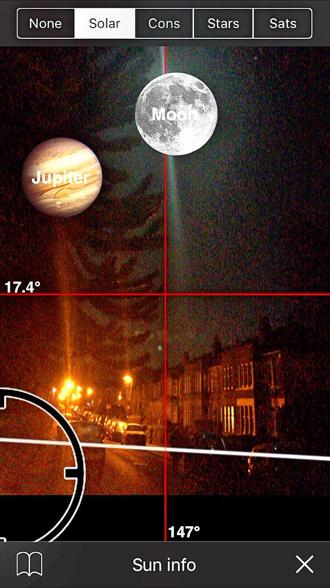 sharryscotland's tweet photo. @sharryscotland the app is #planetfinder #astronomy for #smartphone https://t.co/tBuT70YekR