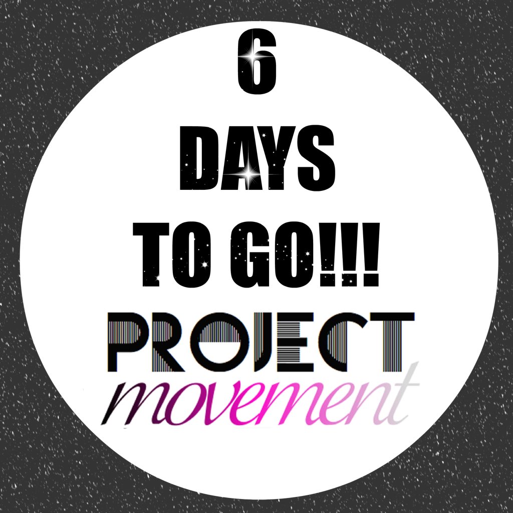 projectmdancer's tweet image. Start getting excited!! Count down begins for the big move!! 6 MORE DAYS!! 😆😱🎉 #dance #projectmovement