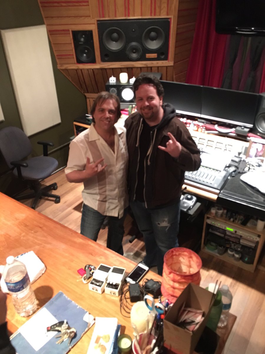 Two Of The Best In This Kodak! <a href="/johnny6pak/">Johnny Gasparic</a> &amp; <a href="/DannyCraigProd/">Danny Craig</a>   #WorldClass #Producers #Engineers #RockNRoll #FOLD