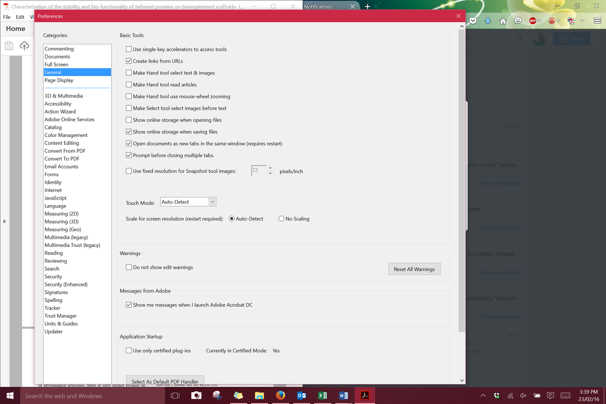 kiarafayy's tweet photo. @Acrobat no luck. actually "always display the keyboard selection cursor". could touch tablet force hand mode? https://t.co/Gnzcpeyl82