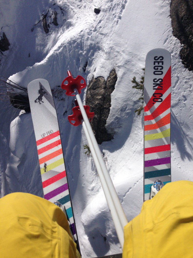 pagekelley's tweet photo. @lynseydyer 👀 what I got! No demo, no problem. 1st day at the Jane on them &amp; they crushed. I'm in ❤️��💚💙💜 #dreamski https://t.co/9198ODGm2C
