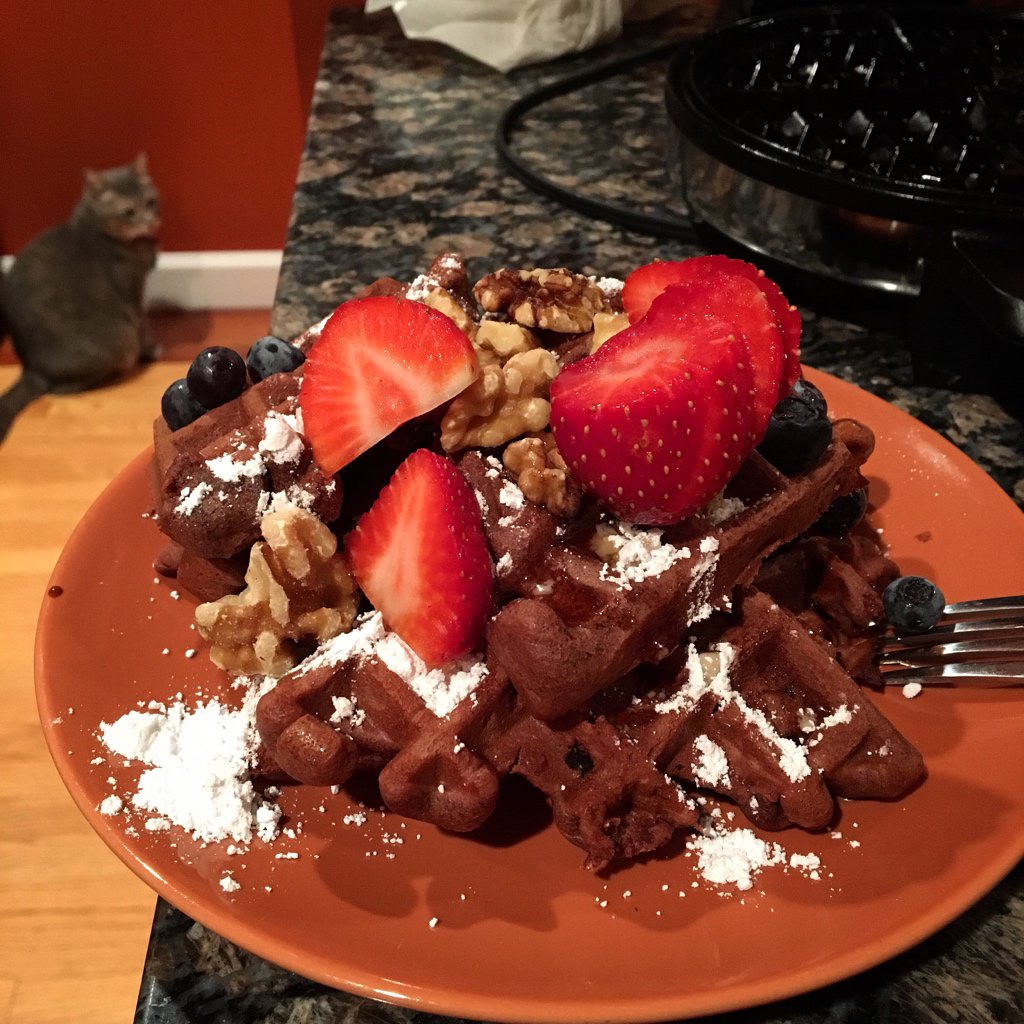 @ChefSteps this is too. #waffleeverything #brownietime