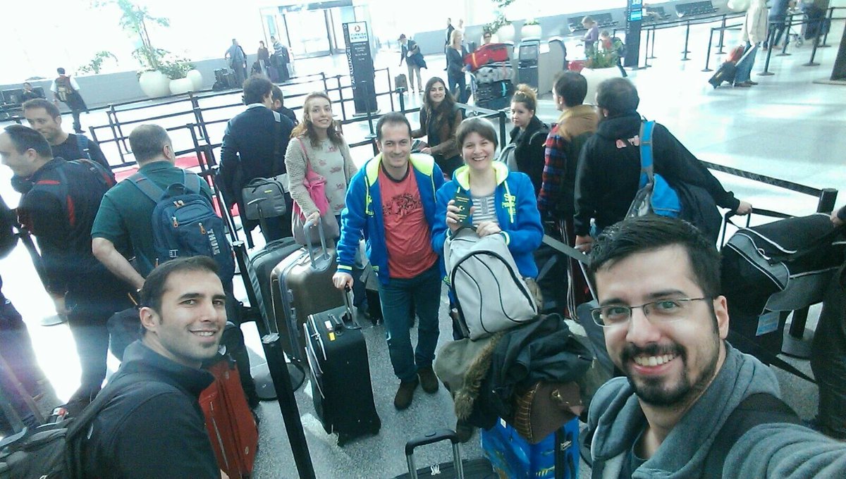 TeknoJump's tweet photo. ABD Programımızın ilk yarısı tamamlandı. 2. yarının hazırlıklarına başlamak için girişimcilerimiz dönüş yolunda. https://t.co/p1qrH9CIL1