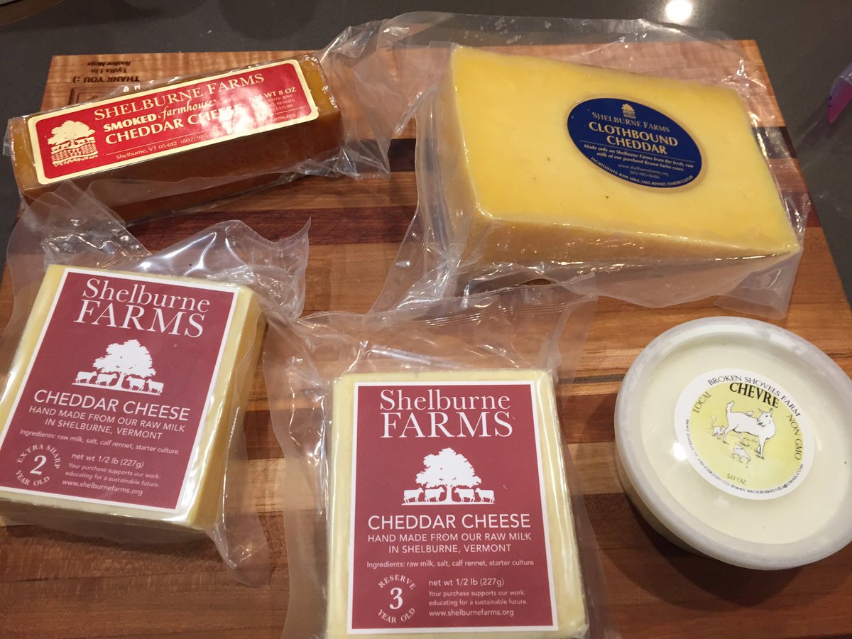 cookerysupplies's tweet photo. Monday is for tasting new #cheese. @shelburnefarms in the house #LifeofaCheesemonger #FindYourWhey https://t.co/XSJxhiw37Y
