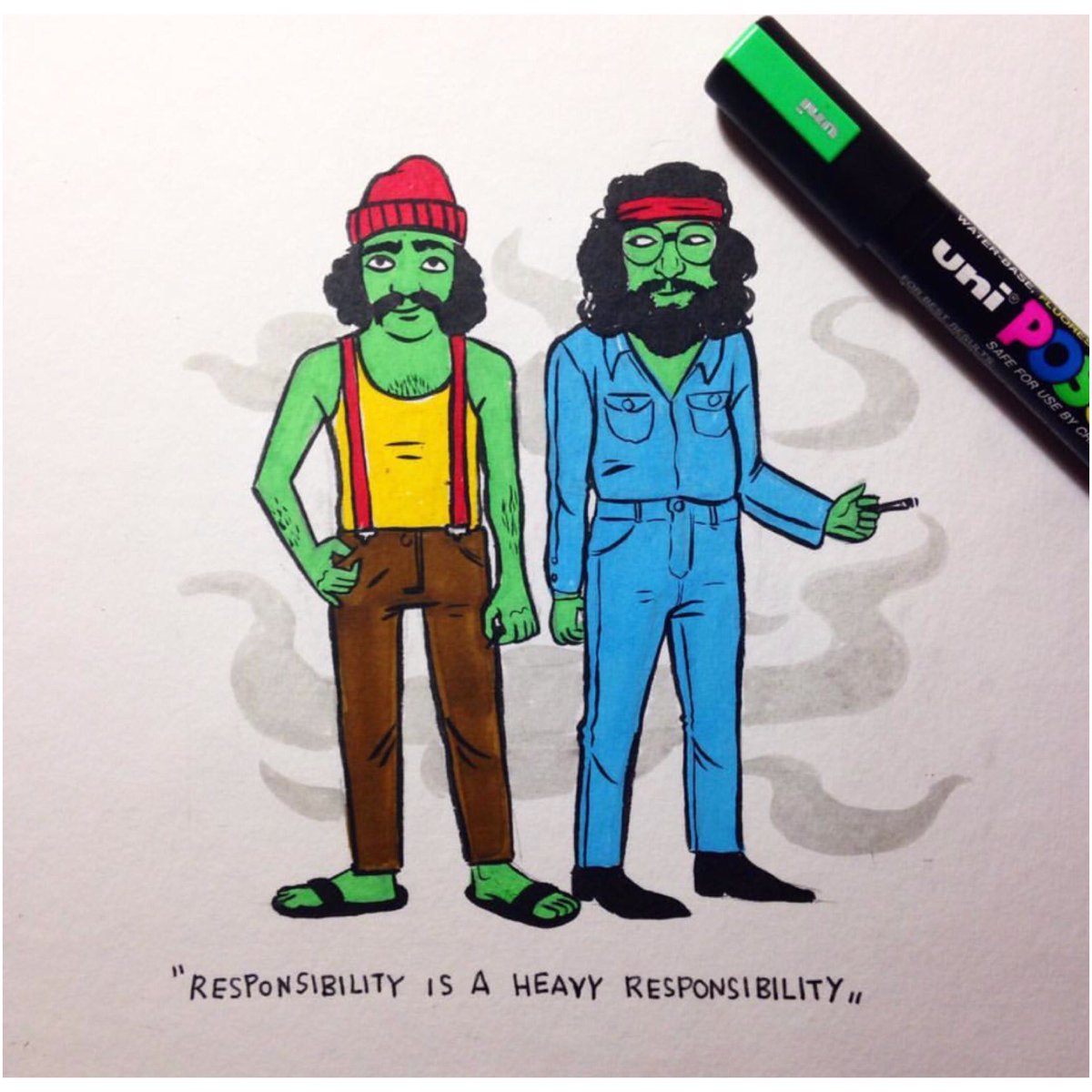 tommychong's tweet image. The kings of the carefree lifestyle...