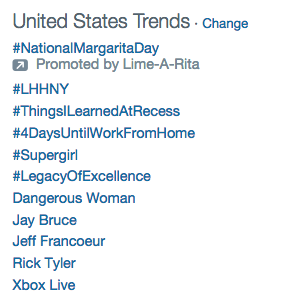 TheCWSupergirl's tweet photo. #Supergirl fans: You got us trending!!!! 💪 👍 👊 https://t.co/JJlx2ydpQ8