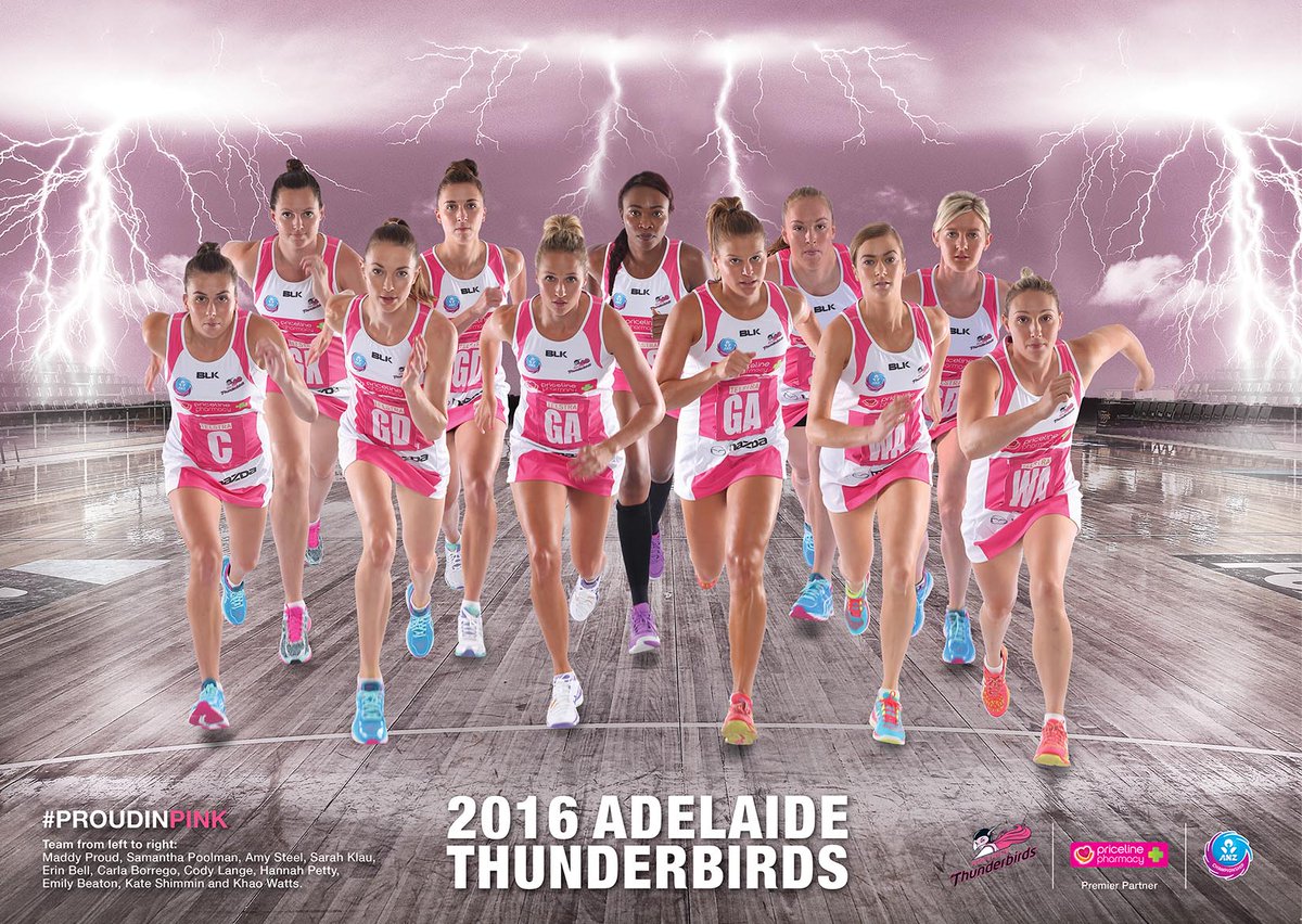 AdelaideTBirds's tweet photo. What do you think about our 2016 season poster? #proudinpink https://t.co/9ZtaPYi2nH