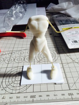 独裁者 異形 フィドル 樹脂 粘土 フィギュア 着色 テセウス どんよりした 行方不明