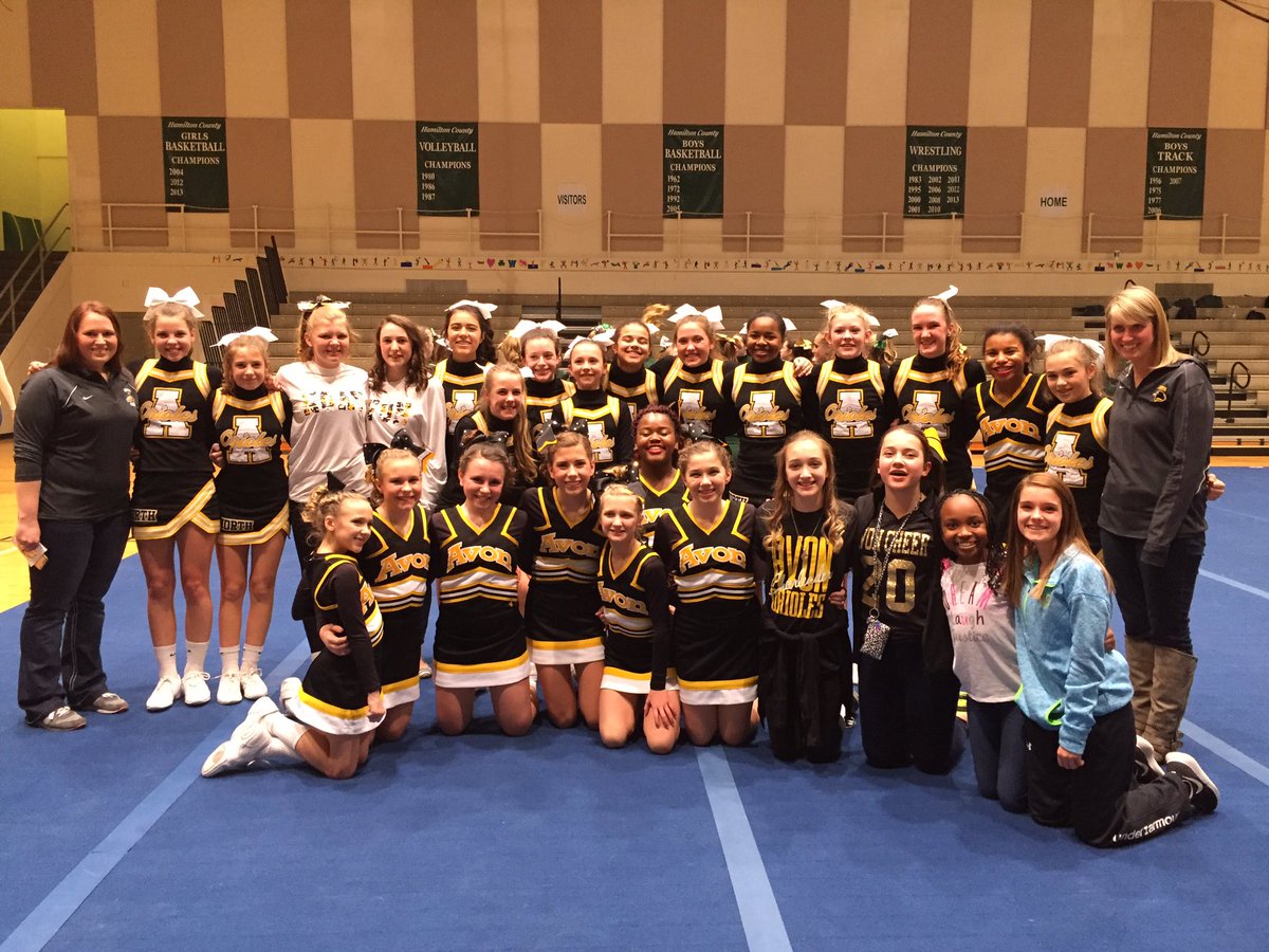 mahoward_howard's tweet photo. Congratulations to AMS South cheerleaders!!  FIRST PLACE !! #AvonPride @avonnorth1 @avonsouth https://t.co/eP2T8lmjuf