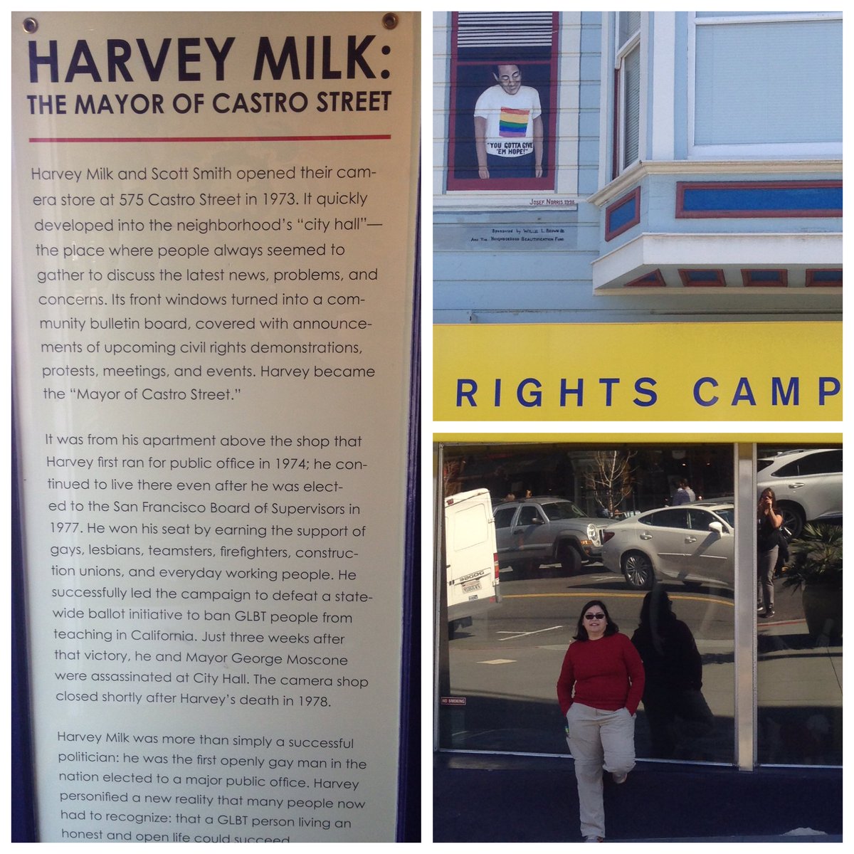 RosieMendez's tweet photo. #HarveyMilk-On your shoulders we stand!! @DeborahJGlick @NYCCouncil #TomDuane @chriscquinn #PhilReed #MargaritaLopez https://t.co/7jIBZF5vCG