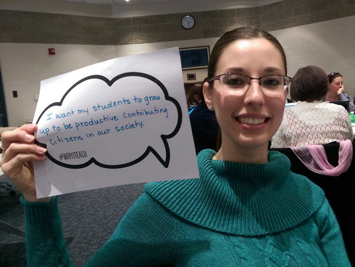 JacobaMead's tweet image. Is it cheating if I have two?! #WhyITeach  #chataps