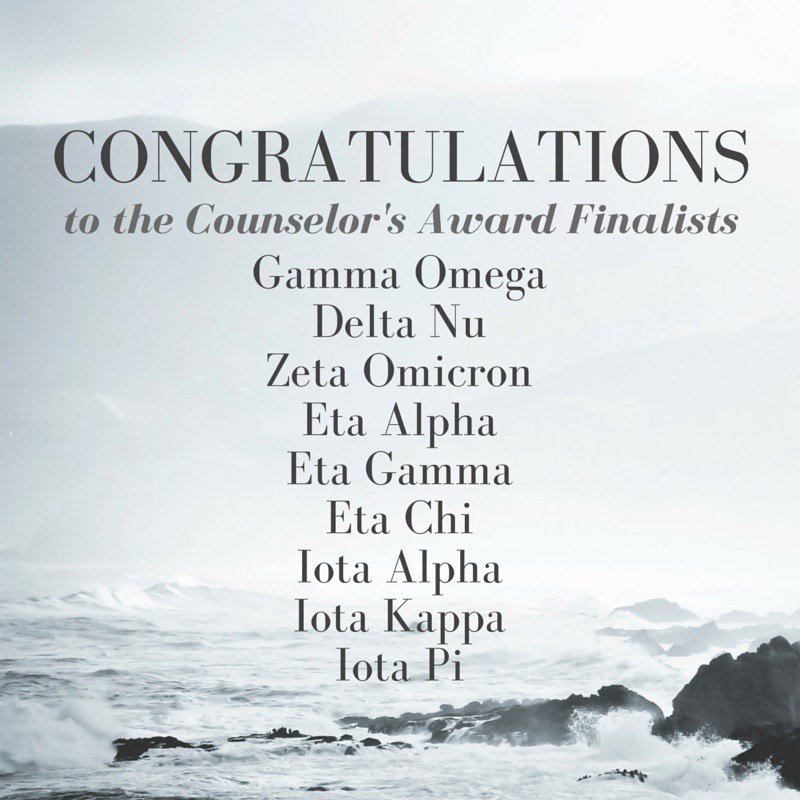 TBSNED's tweet photo. Congratulations to these fabulous chapters for being recognized as finalists for the Counselor's Award! #4gr8erbands https://t.co/uxRw1b17Jv
