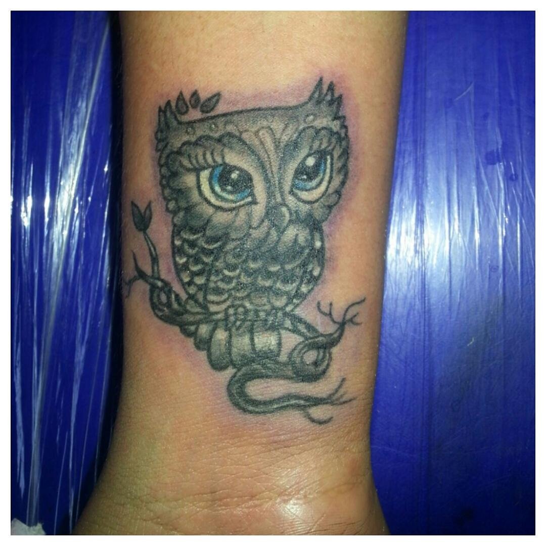 ferney2905's tweet image. #tattoo #arte #buho