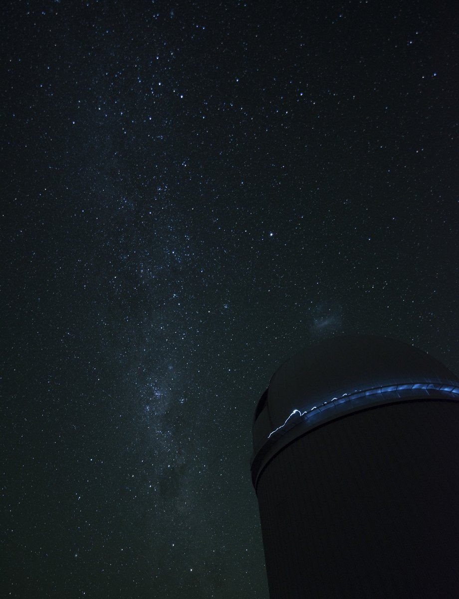 Taken at the Anglo Australian Telescope during my visit! The catwalk on the outside of the dome is about 25m high.