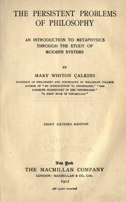 mary whiton calkins biography