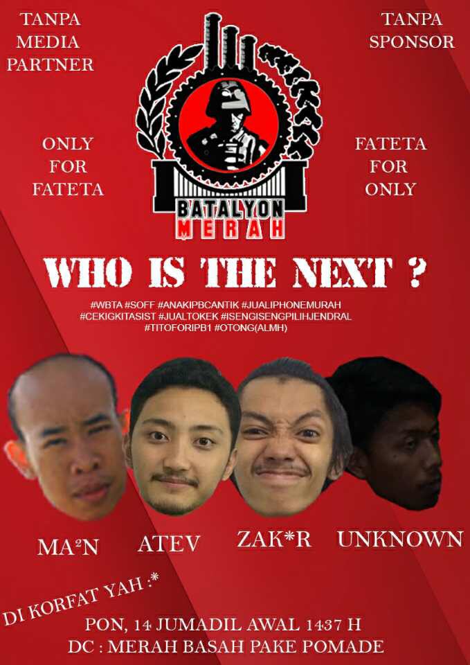 Batalyon Merah (@batalyonmerah) on Twitter photo 