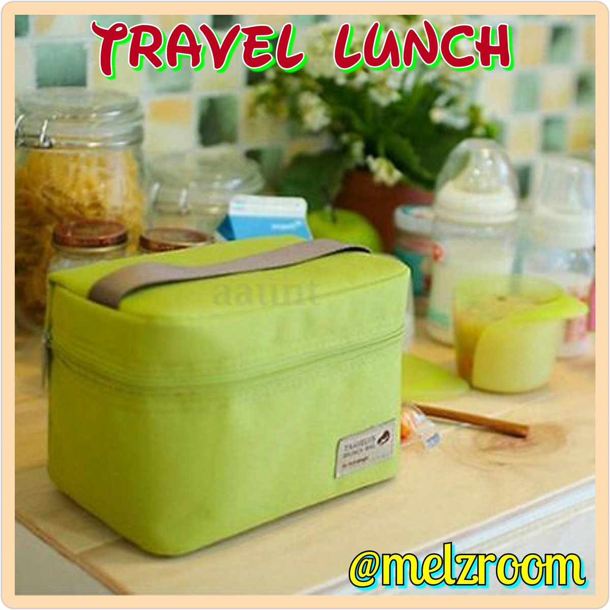 melzroom's tweet photo. TRAVEL LUNCH Green. Rp 65.000 https://t.co/nvUfoL7cYl