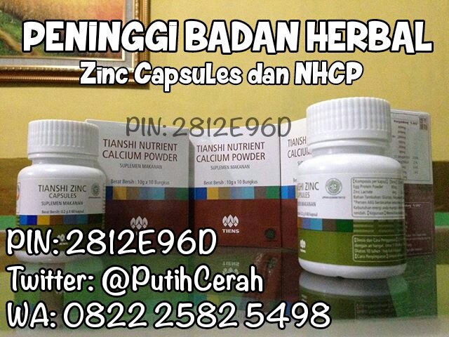 Peninggi Badan
- Tambah Tinggi 3-15cm/bulan
- Naikkan Tinggi Badan Dgn Cepat
- Termurah Se-Indonesia

PIN: 2812E96D
