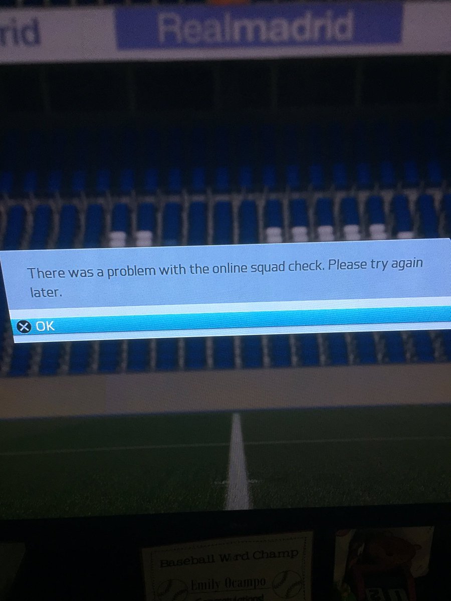 hmauricio19's tweet photo. @EASPORTSFIFA cannot play online seasons https://t.co/987yb5UOX9
