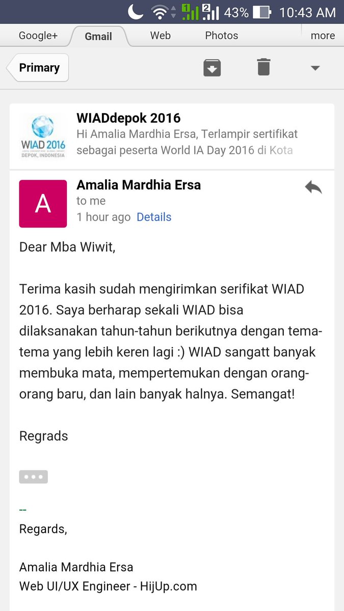 WIADdepok's tweet photo. Thank you for attending #WIADdepok 🎉 we hope to see you next year! Warm regards from Depok Super Team <3 https://t.co/IKQubzvQ79