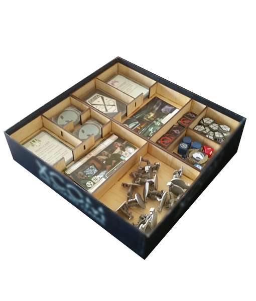 LostlinkGamingA's tweet photo. Our new insert for X-Com by FFG. It has a tray for each role in the game. #Xcom #lostlinkGaming #GameInserts https://t.co/W3HUB7DlcD