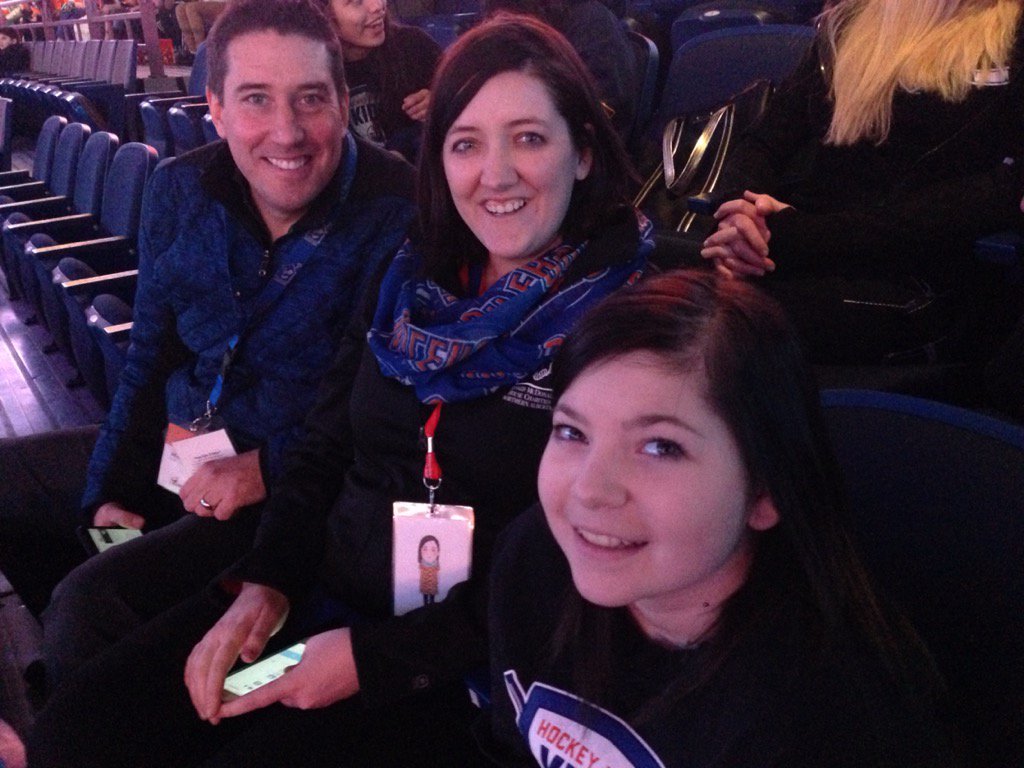 LeasaSaunders's tweet photo. #PrincessDelaney viewing the AWESOME video...@mightymindsabm @hallsy04 @HockeyHelpsKids @EdmontonOilers @RMHCNA https://t.co/U7wE0bZmBP