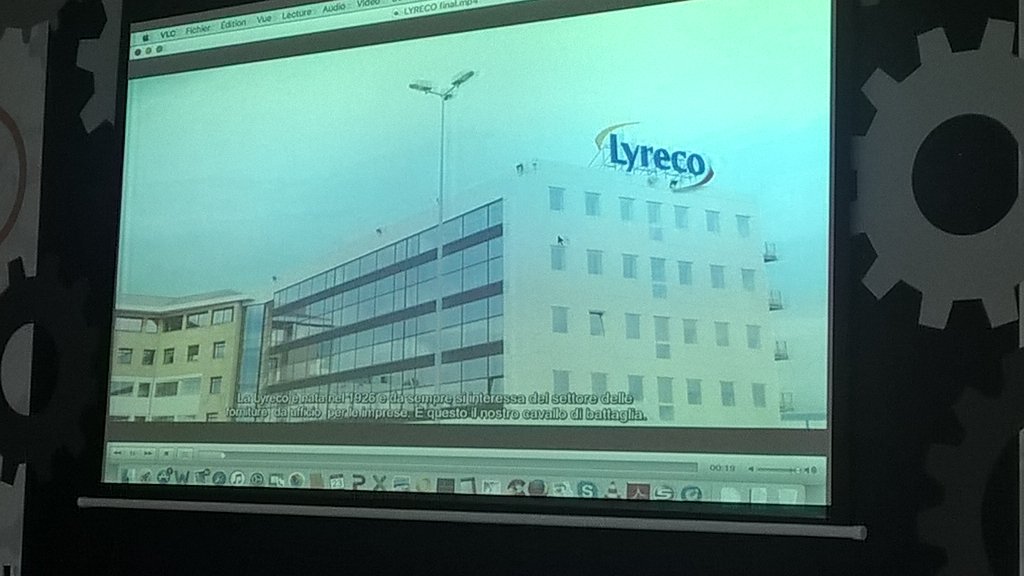 RDemissy's tweet photo. Lyreco présentée @OpenIncet Italie, Torino lors du séminaire #CREPEEFC #économiefonctionnalité @ATEMISLIR https://t.co/moQtJiqOz5