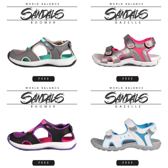 world balance sandals for ladies