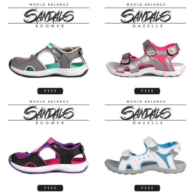 sandals world balance