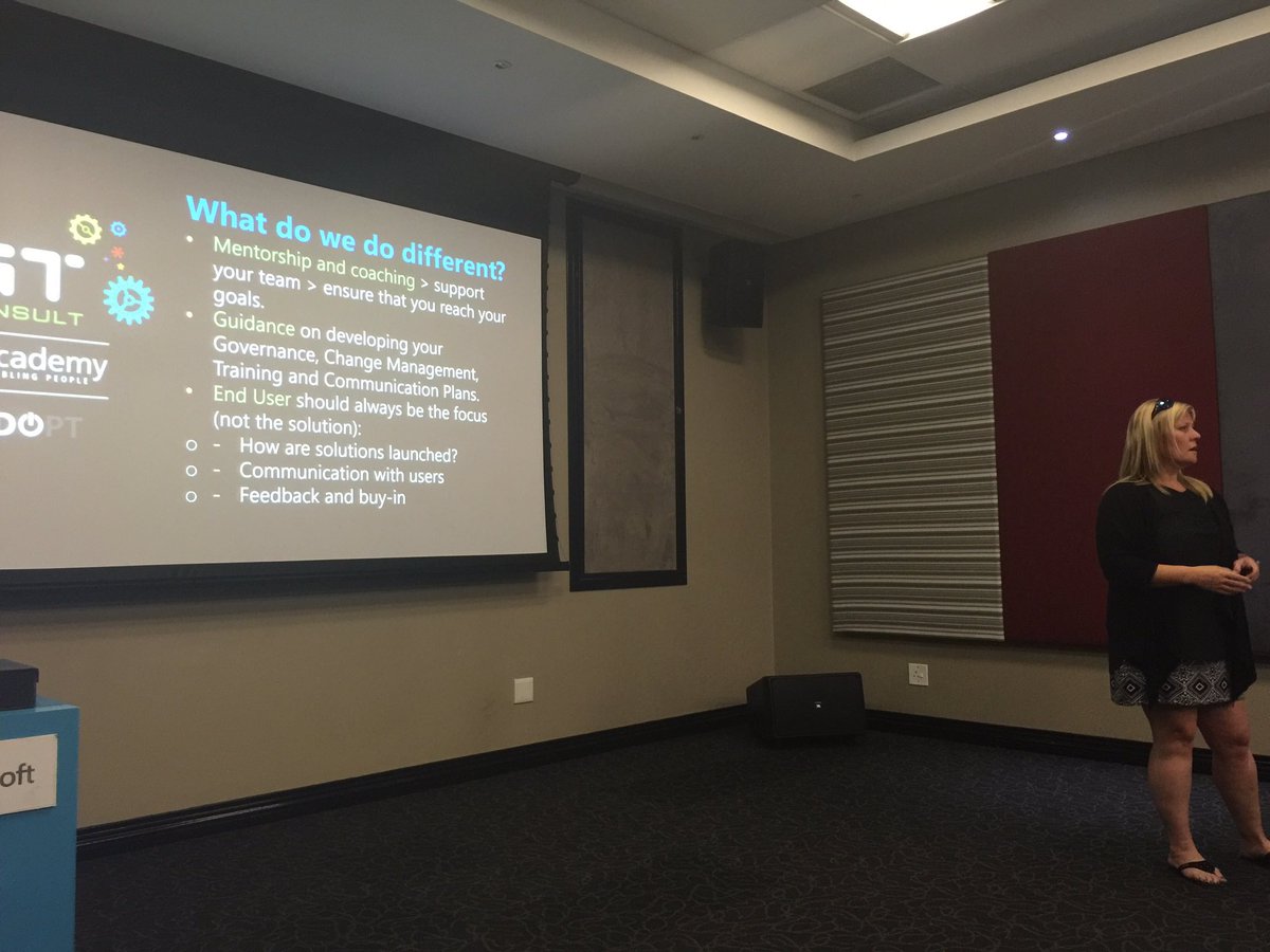 GT_consult's tweet image. @tracyvds talking SharePoint therapy at #GTroadshow