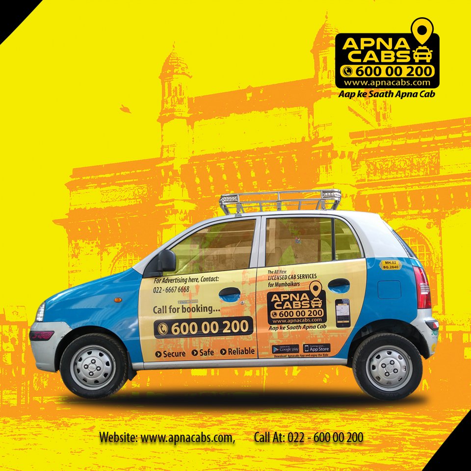 Apnacabs's tweet photo. Apnacabs - The Largest Network Of A/C Blue &amp; Silver Coolcabs In Mumbai. https://t.co/fDXWC1piC7