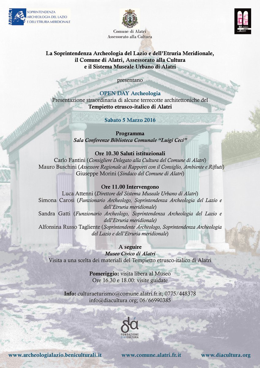 SABAP Viterbo Etruria tweet media