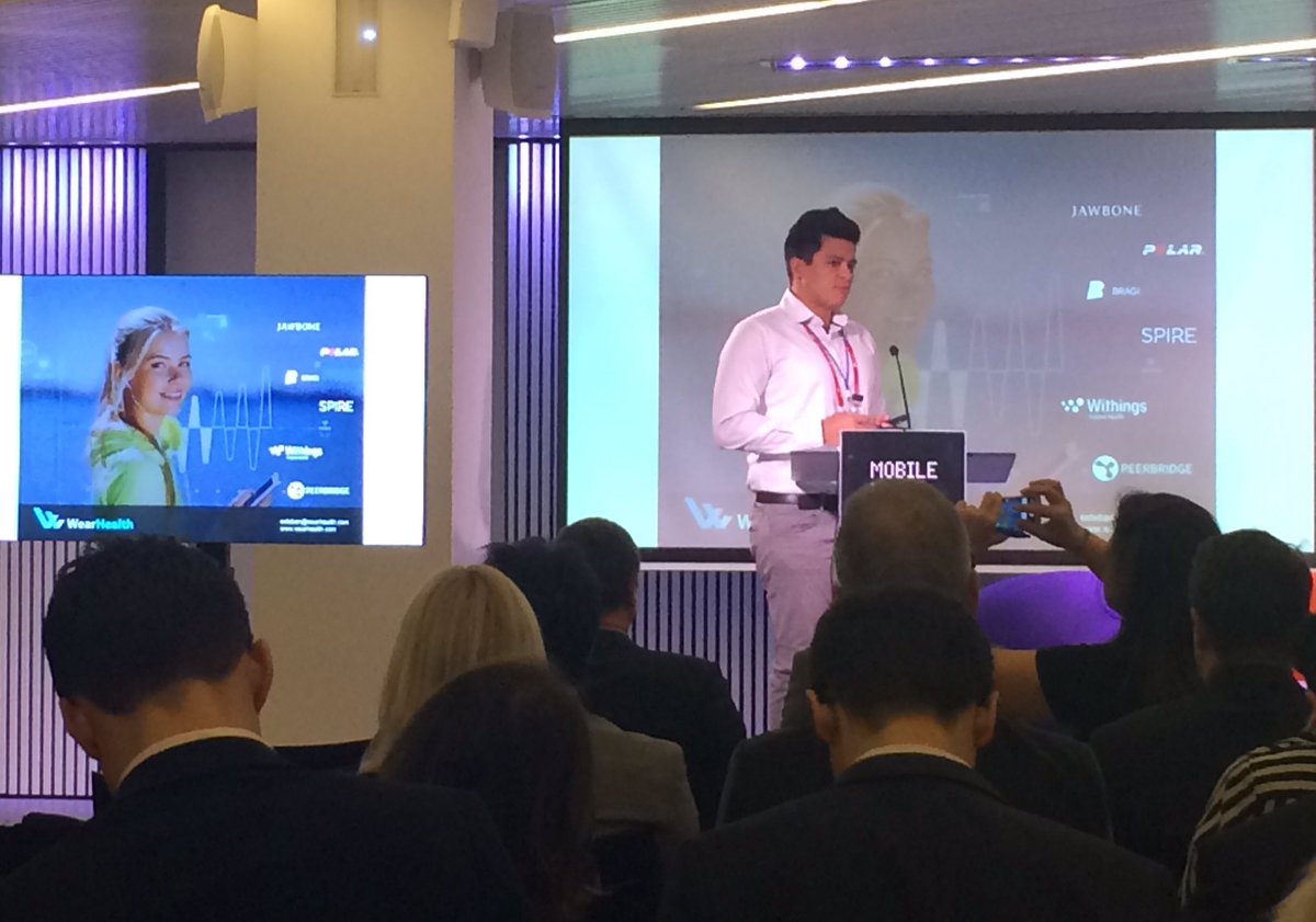 Showcase Innovation starts with <a href="/EstebanBayro/">Esteban Bayro-Kaiser</a> CEO of <a href="/WearHealthHQ/">WearHealth</a> platform 4 mobile preventive health #MWC16Health