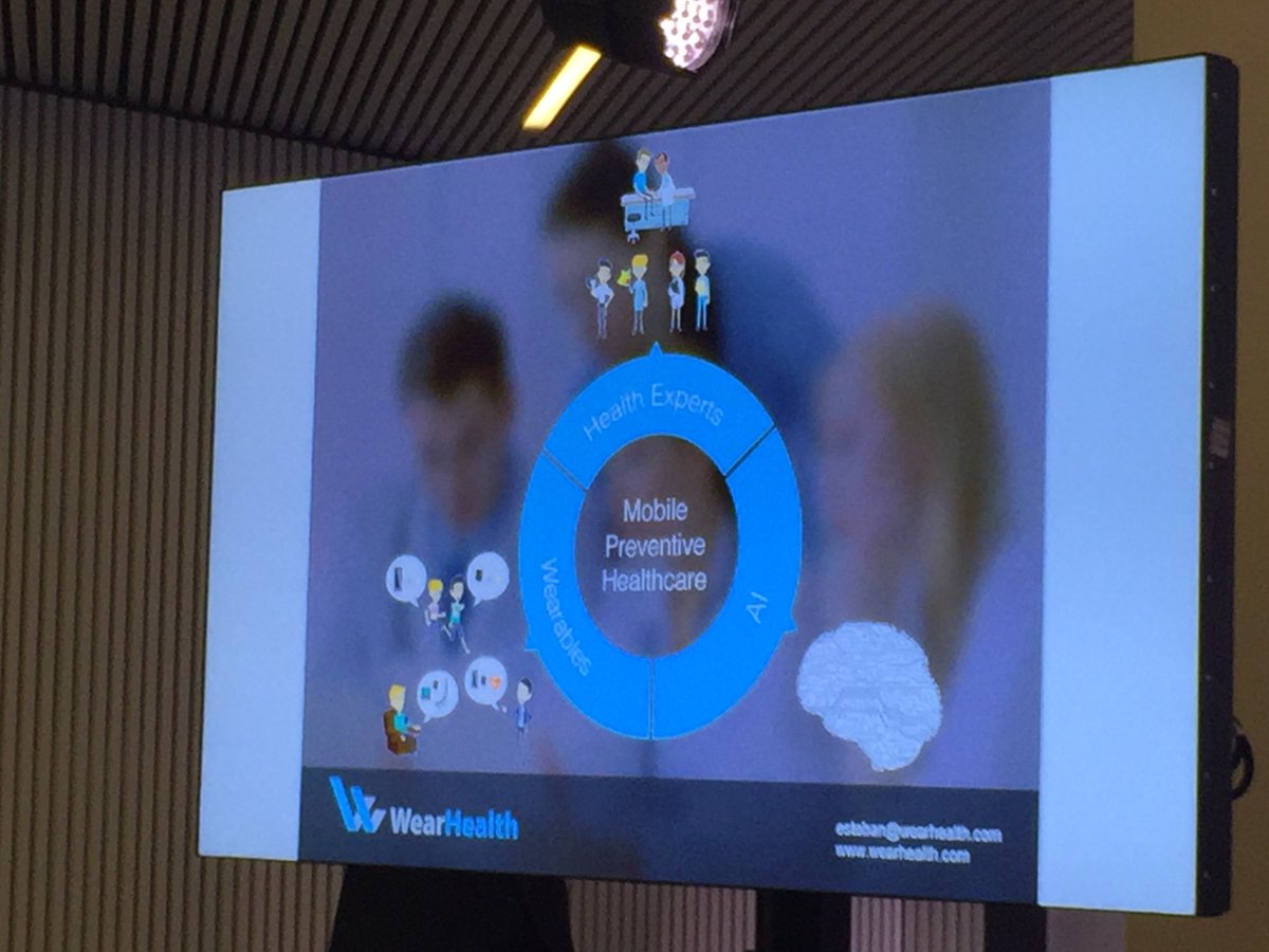 Innovation Showcasing Session w/ <a href="/EstebanBayro/">Esteban Bayro-Kaiser</a> CEO of <a href="/WearHealthHQ/">WearHealth</a> #MWC16Health