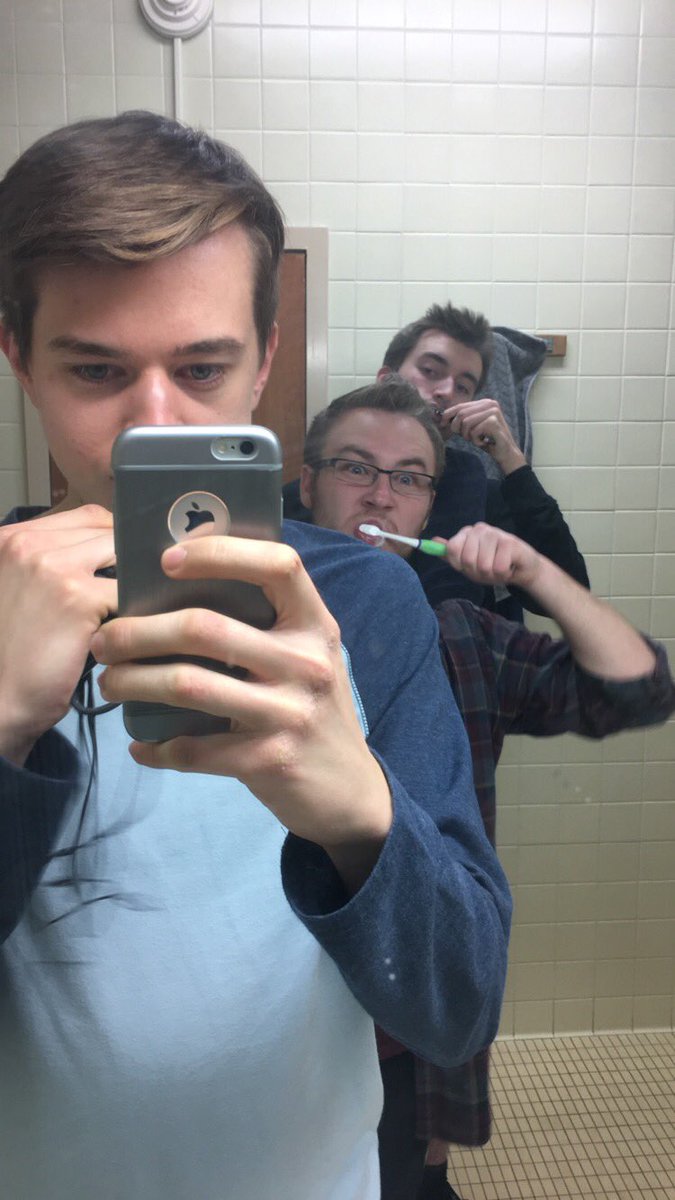 aidansimonds's tweet photo. We are #squadgoals and #hygienegoals https://t.co/q3naO1WS4H