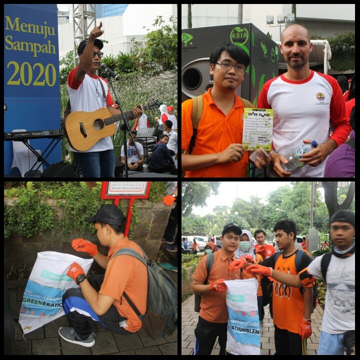 Yuk kita gotong royong bersama agar lingkungan kita terus lestari :) <a href="/nugietrilogy/">nugie trilogy</a> #HPSN2016 #indonesiabebassampah