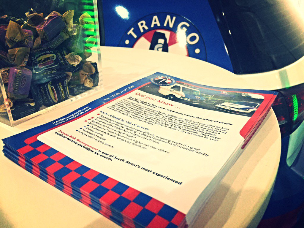 Going to be a good day.  Come down to our stand &amp; visit us for event medical enquires <a href="/SAACIofficial/">SAACI Official</a> @SandtonEvents