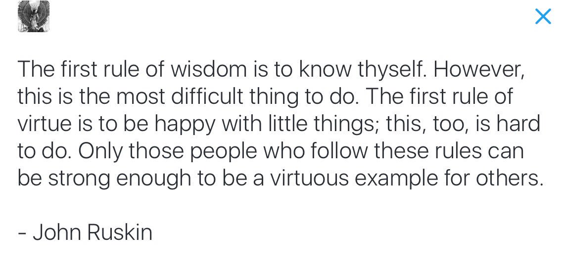 HealthWarrior's tweet photo. #firstrules #wisdom #virtue #knowthyself #behappy https://t.co/MBfY6pHmob