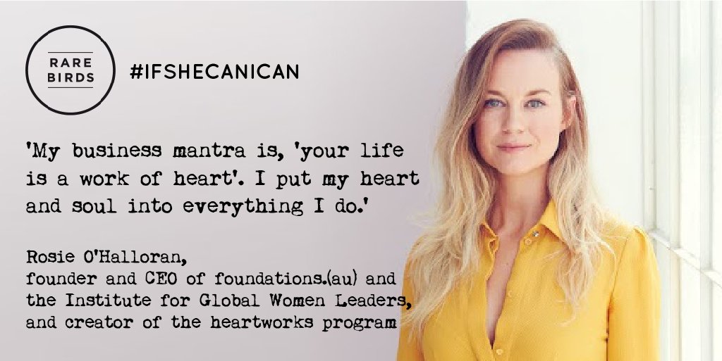 rarebirdshq's tweet photo. Rosie O’Halloran On The Challenges Of Running Her #Startup: https://t.co/scy4UmM1CH #shehasvision https://t.co/IspQGf0Y9q