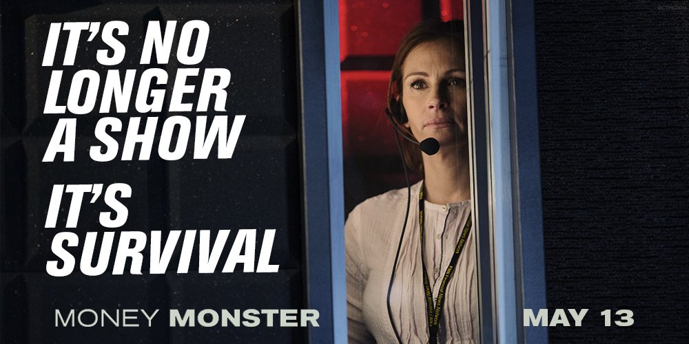 George Clooney &amp; Julia Roberts star in the trailer of #MoneyMonster. In cinemas May 13. bit.ly/20S7p0T